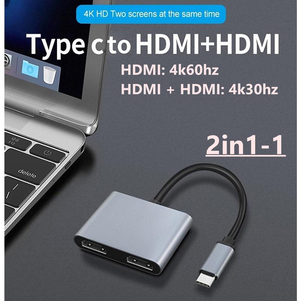 Hub usb type-c (Thunderbolt 3) ra HDMI, VGA, Ethernet, PD hỗ trợ laptop Thunderbolt 4, M1, XPS - Hồ Phạm
