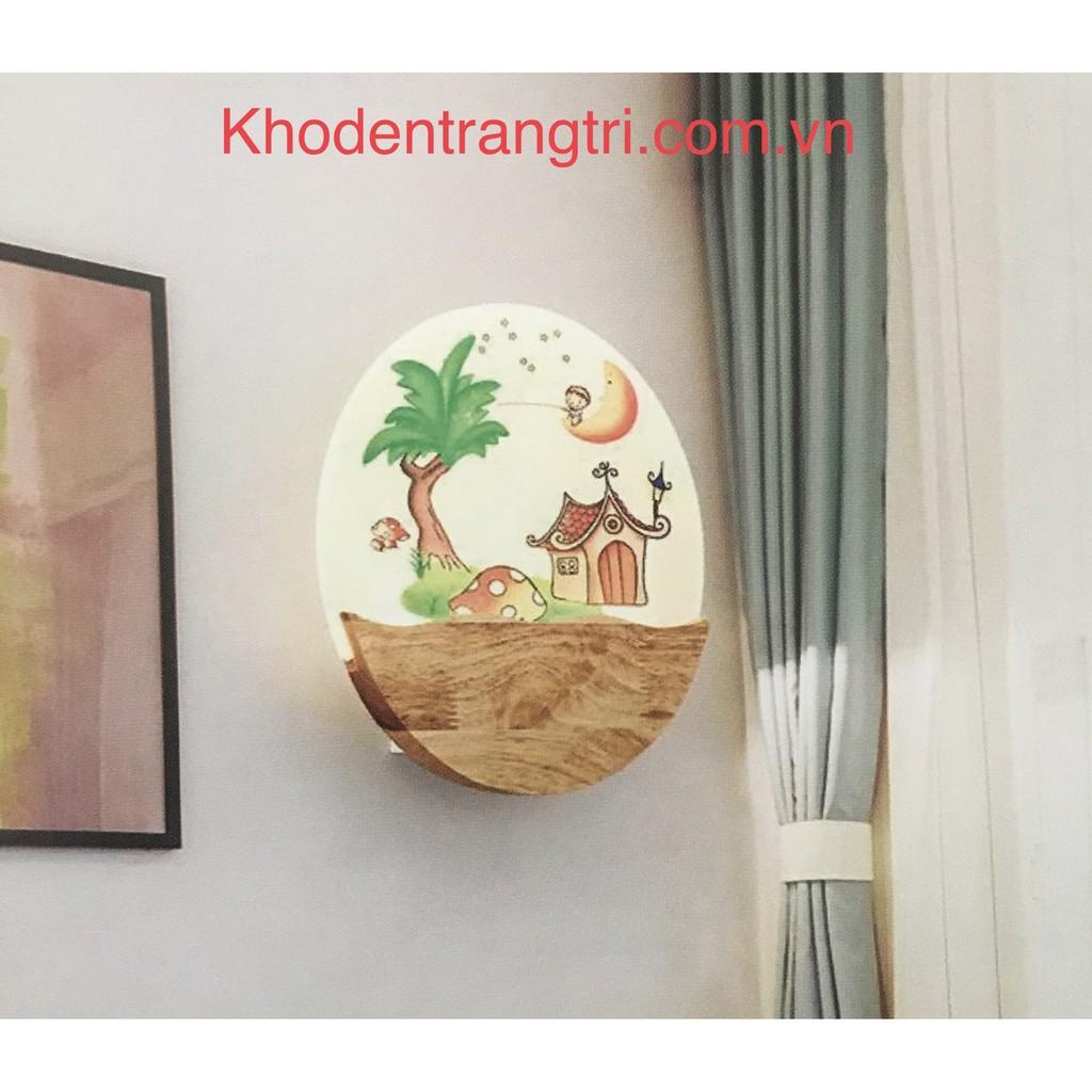 Đèn tường phòng khách, phòng ngủ, Mắt Việt, MV-W8777, Đèn Phòng trà, cafe, Led 18w, Đèn tường cao cấp