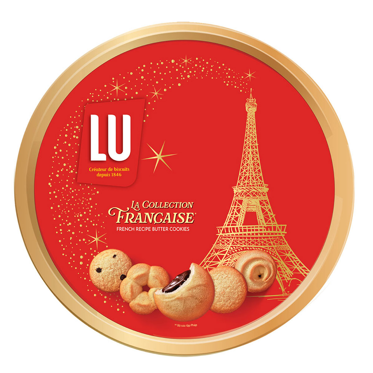 Bánh Quy Thập Cẩm Lu Công Thức Pháp 180G