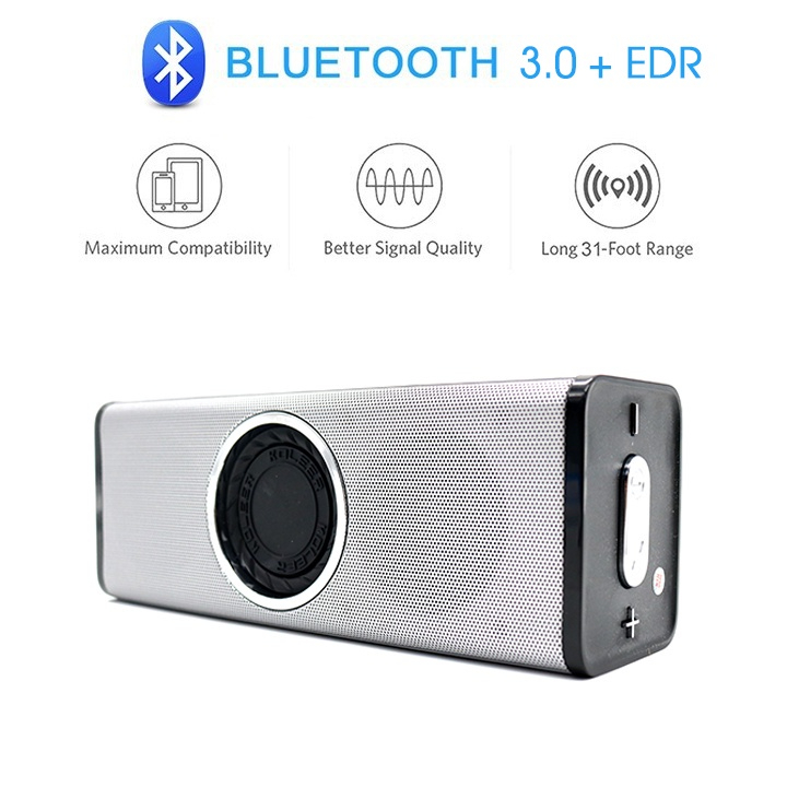Loa bluetooth KOLEER bass căng đét - Đẳng cấp vượt trội - Âm thanh hay, trầm, ấm, kiểu dáng đẹp - Hàng chính hãng