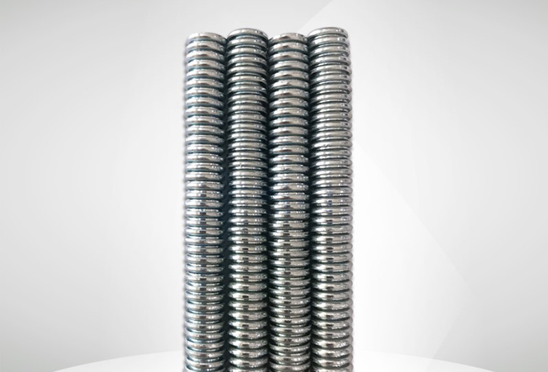 100 Viên Nam Châm Chén Loại Tròn 10x2mm Mạ Kẽm Lực Từ N35 Cực Mạnh