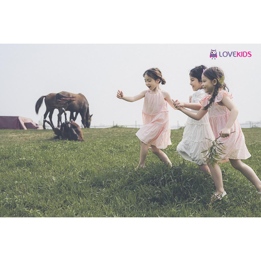 Váy thêu hoa nhí tay cánh tiên GMG21DR00801 - Lovekids