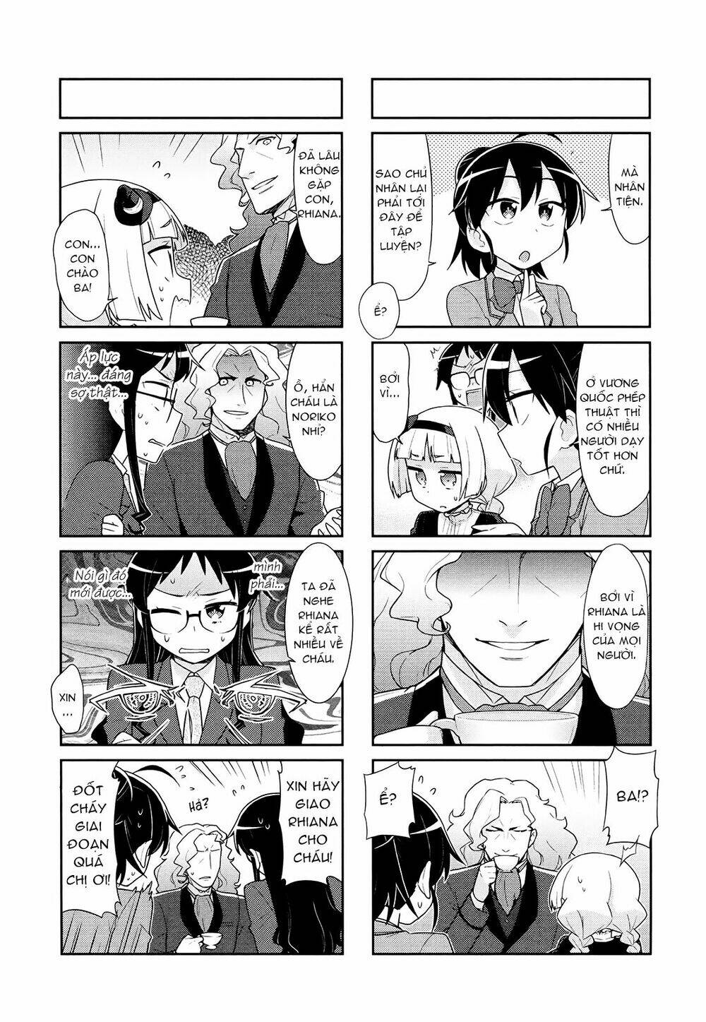 majyo to houki to kurobuchi megane chapter 43 4