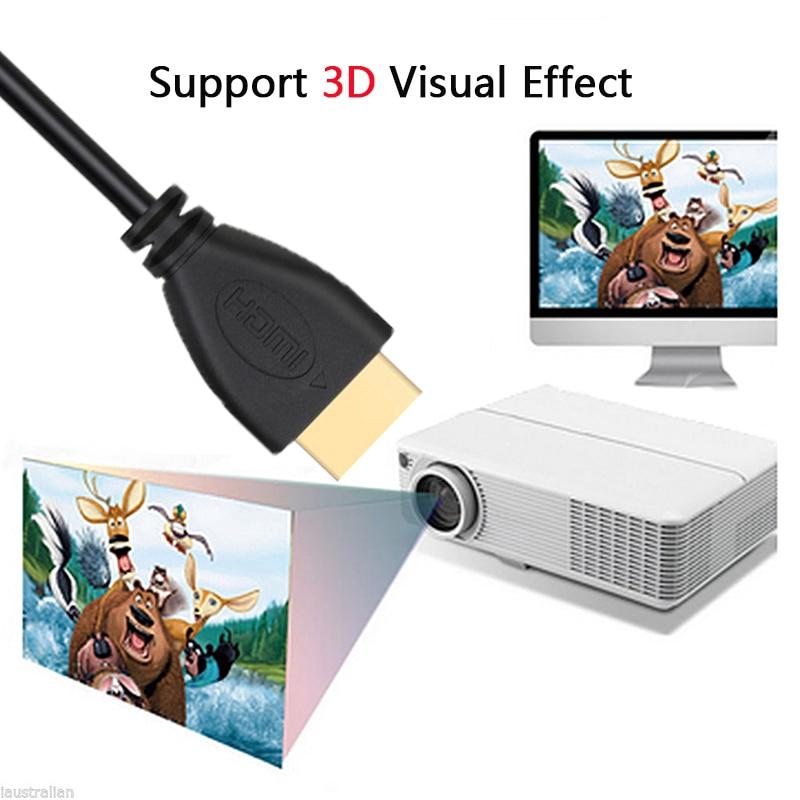 Dây cáp HDMI tốc độ cao tùy chọn chiều dài 1.5m 1.8m 1.0m