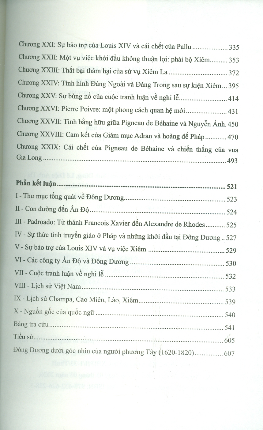 Đông Dương Dưới Góc Nhìn Của Người Phương Tây (1620-1820)