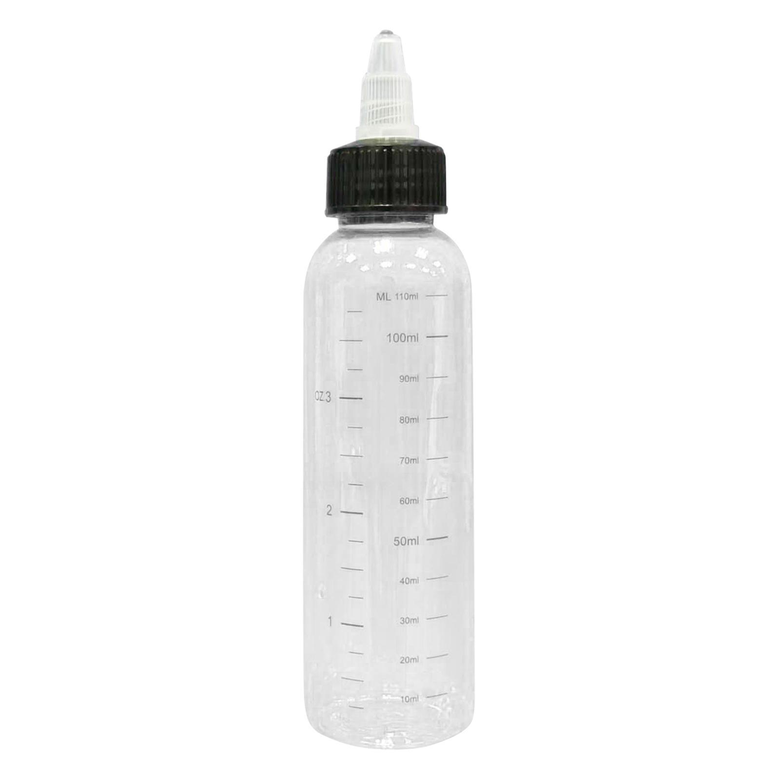 10pcs 120/250ml Tattoo Ink Bottle with Twist Hat + Scale