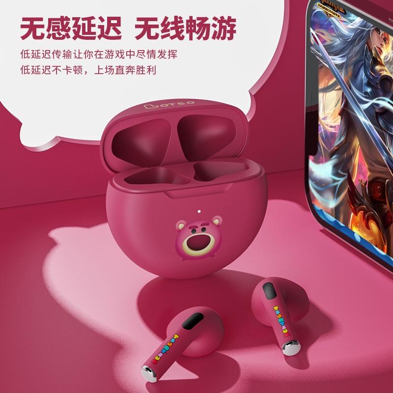 Tai nghe không dây Disney D10 bluetooth 5.0, giảm tiếng ồn, chống nước tốt, thiết kế nhỏ gọn, êm tai