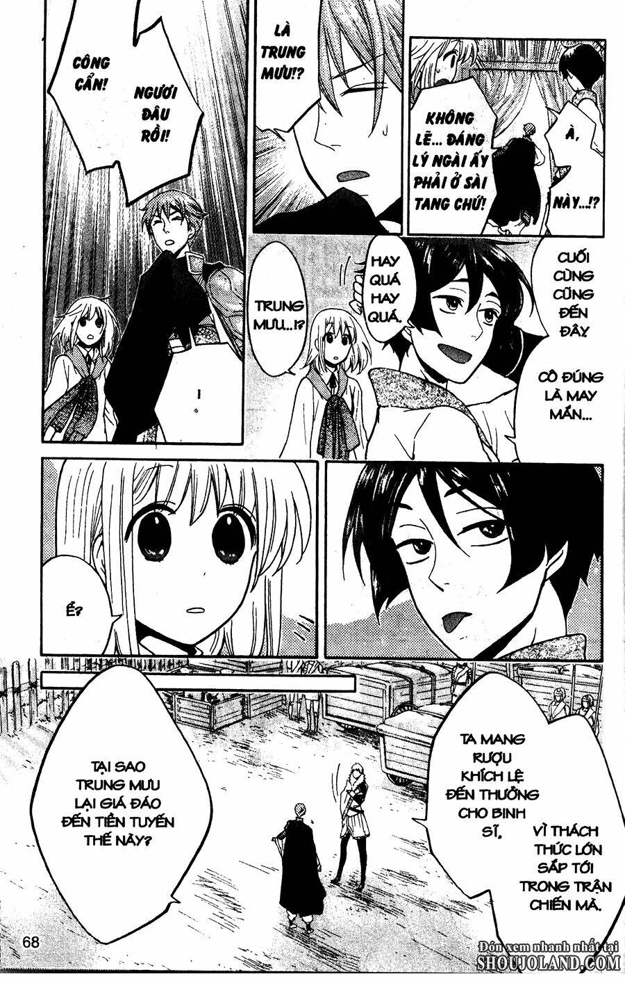 chuyện tình chiến quốc chapter 14 11