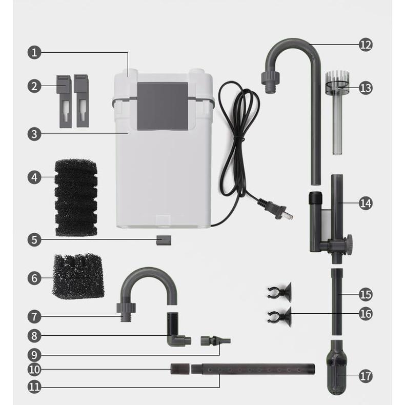 Lọc Treo Sunsun XBL-300/400/500/600 - Lọc Sunsun Xiaoli XBL Cho Bể Cá Cảnh