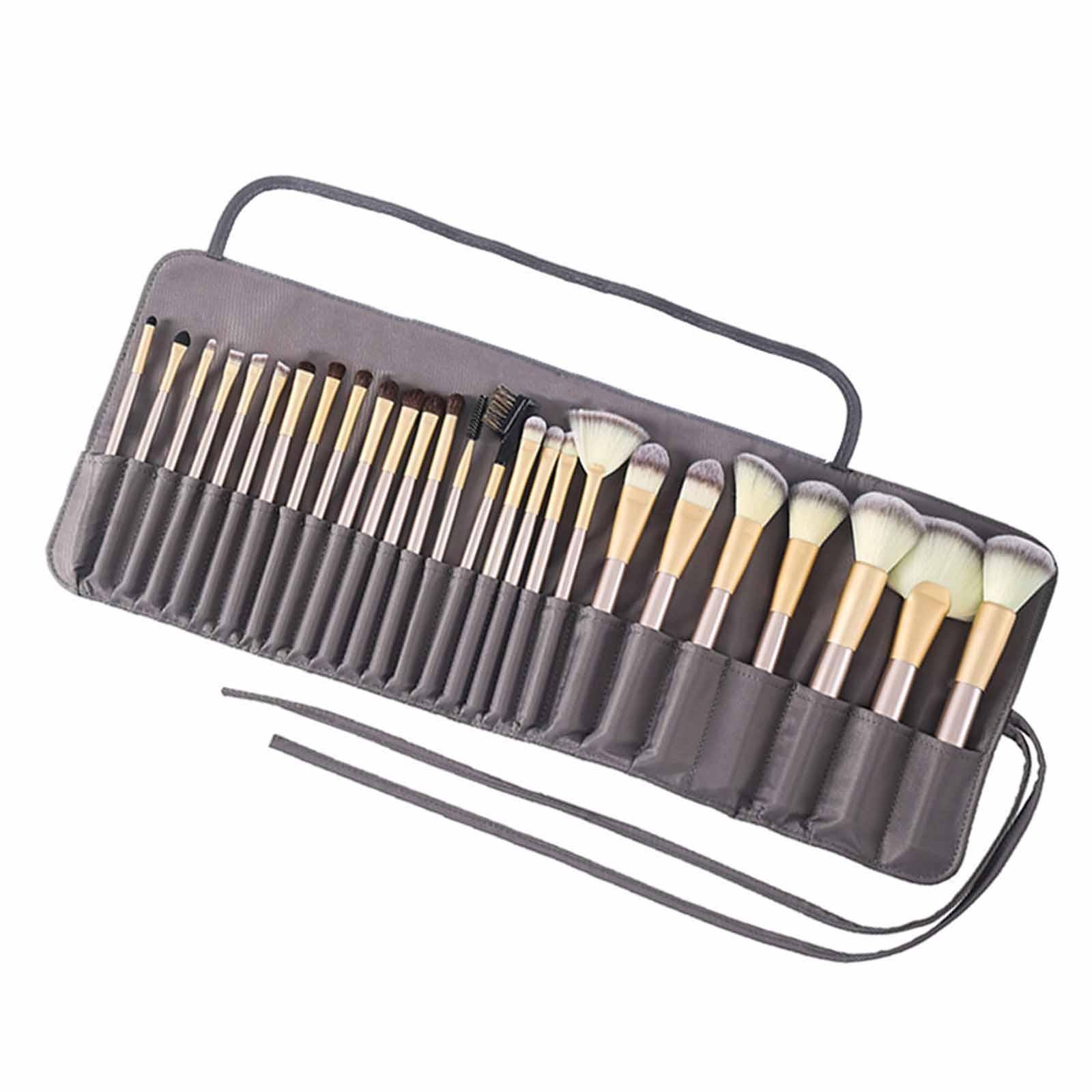 Makeup Brush Case Foldable Dust Proof for Eyebrow Pencil Eyeshadow Brush