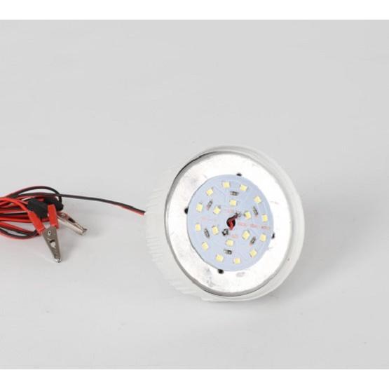 Bóng đèn Led 40w kẹp bình ắc quy 12v~36v siêu sáng, bóng đèn kẹp bình ắc quy