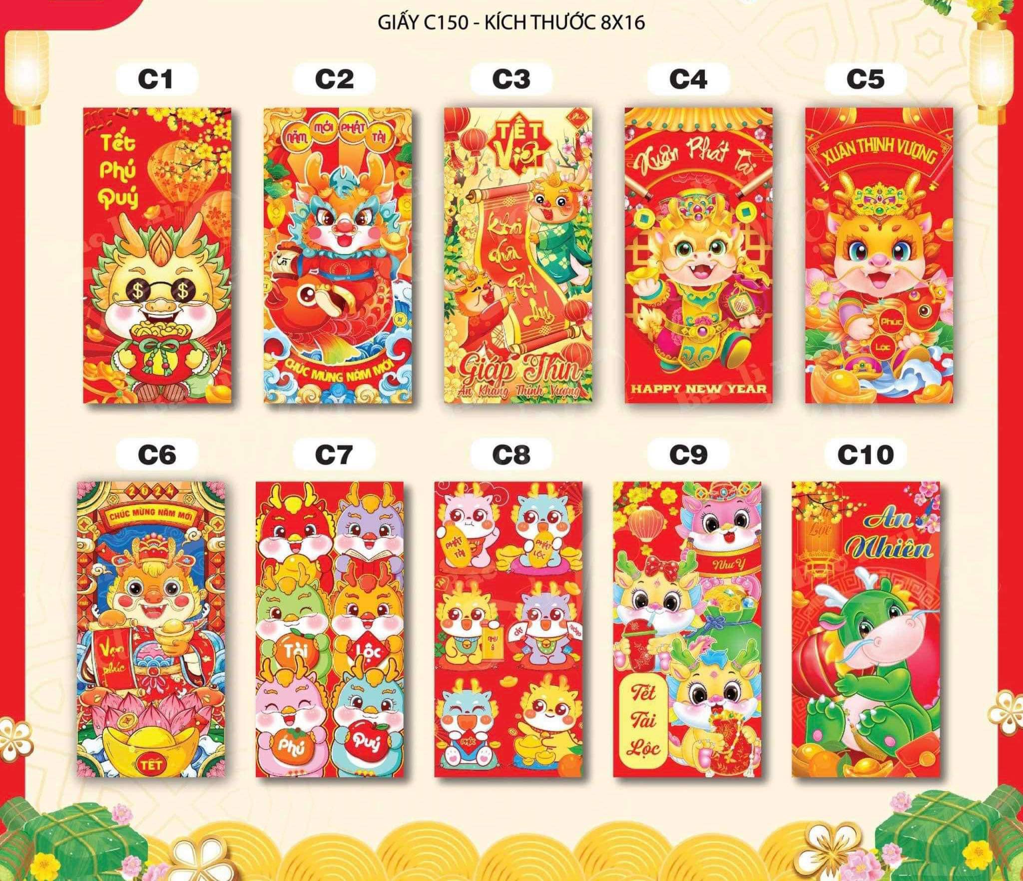 Bao Lì Xì Gieo Quẻ Mẫu Mới, Bộ 12 quẻ rút thăm xin quẻ Cực Xịn