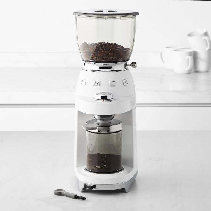 Máy Xay Cà Phê SMEG CGF01, Máy Xay Cafe, Coffee Grinder, Công Suất 150W, 30 Cấp Độ Xay Tùy Chọn, Nhiều Màu, Nhập Đức