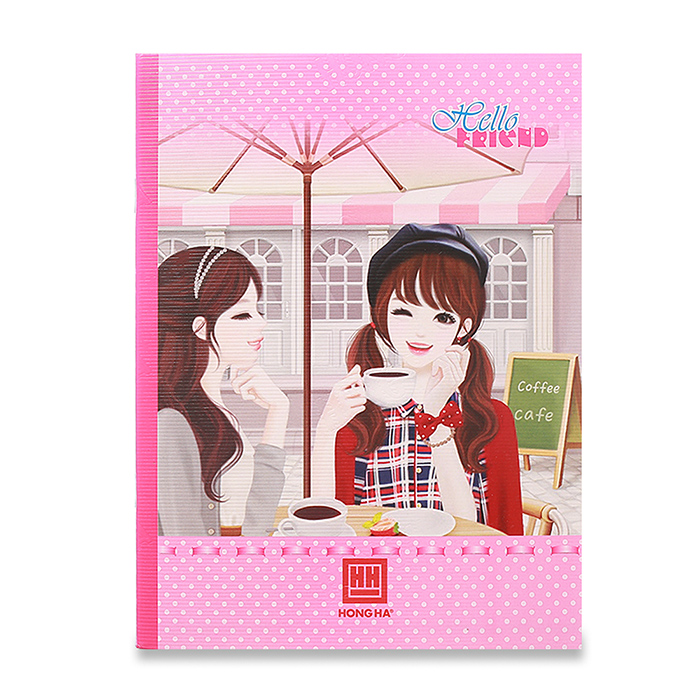 Vở 4 ly ngang 96 trang Class Hello Friend 0389 (new) (10 quyển) - Giao màu ngẫu nhiên