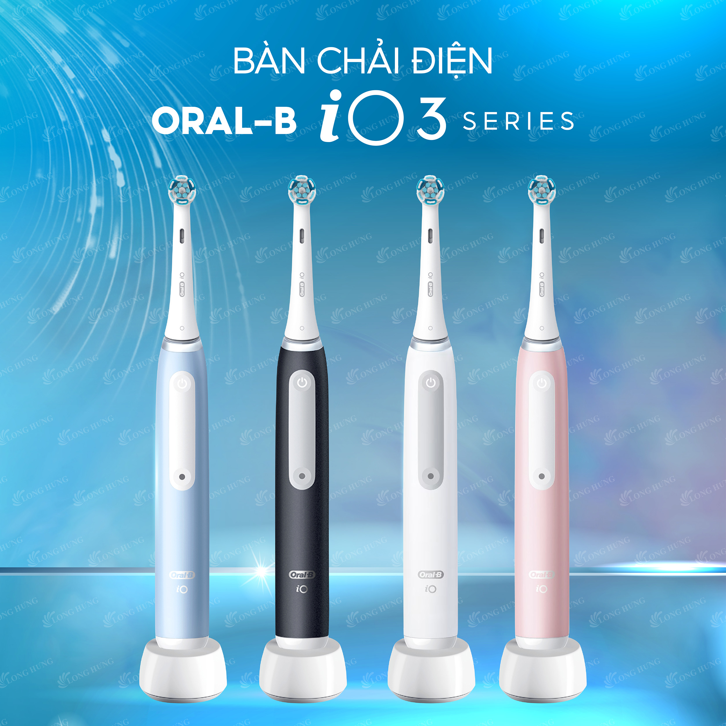 Bàn chải điện Oral-B iO 3 Series - Hàng chính hãng