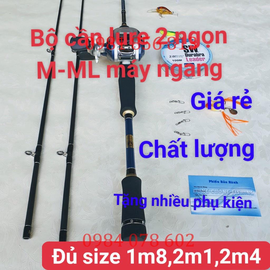 (sale) Bộ Cần Câu Lure Máy Ngang 2 Ngọn Fishing Of Catch Hàng Chất Lượng- Gía Siêu RẻBộ Cần Lure Máy Ngang | uy tín 