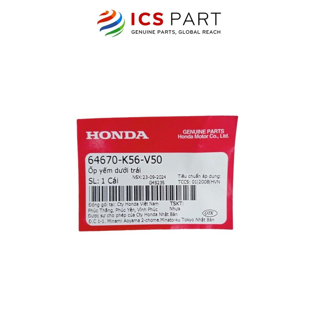 Ốp Yếm Dưới Trái HONDA Winner X 2019 (64670K56V50)