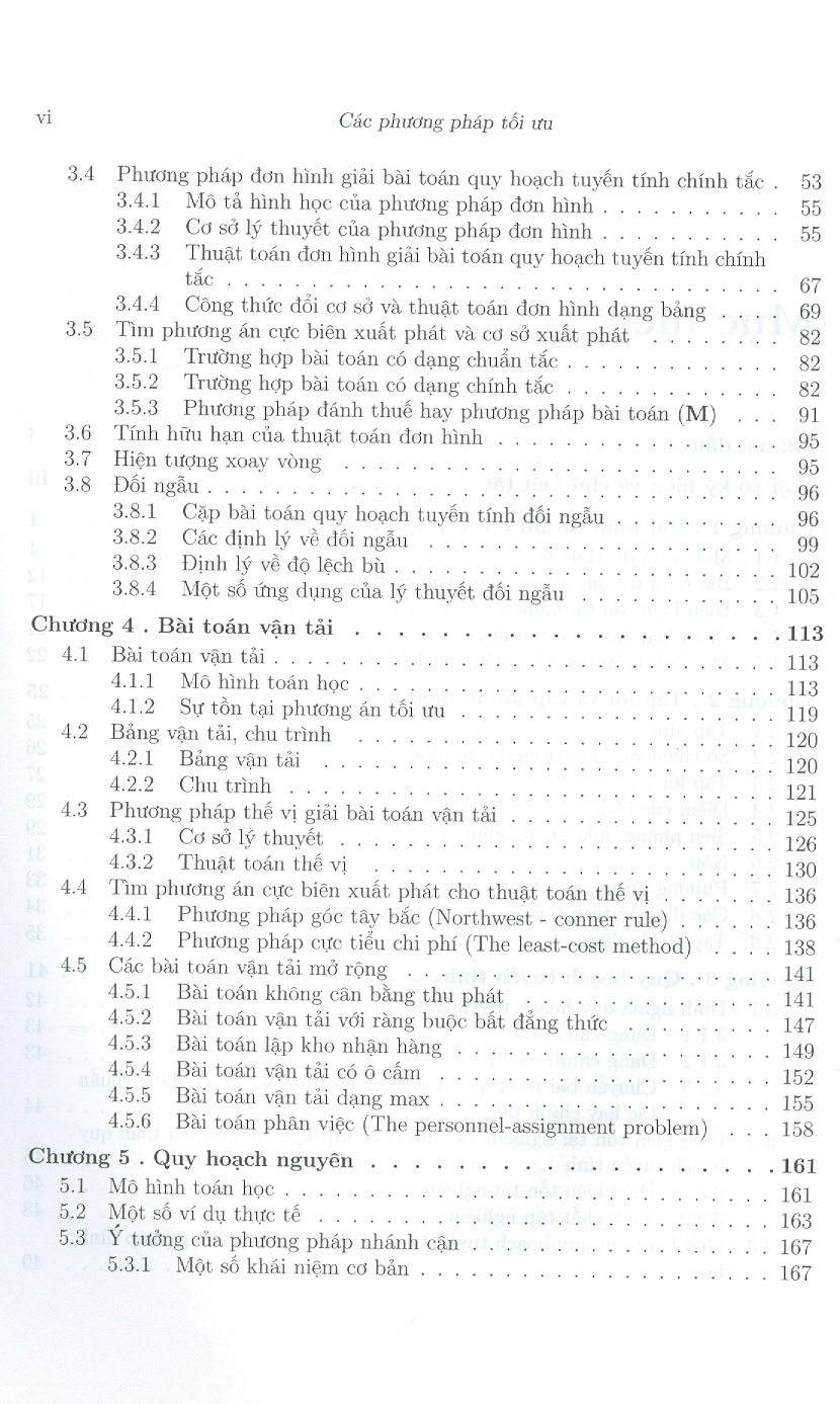 Các Phương Pháp Tối Ưu - Lý Thuyết Và Thuật Toán