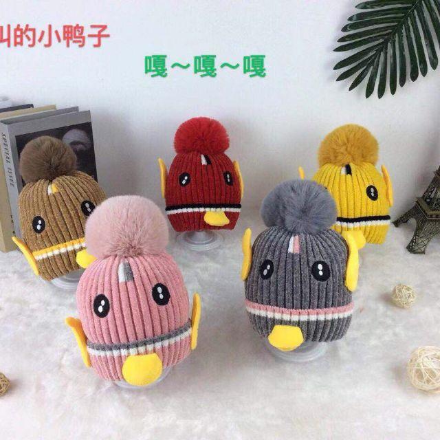 Mũ len mỏ vịt có tiếng kêu loại đẹp