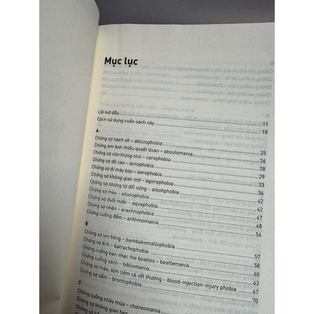 Từ Điển Những Nỗi Sợ Hãi Và Cuồng Loạn - Bản Quyền