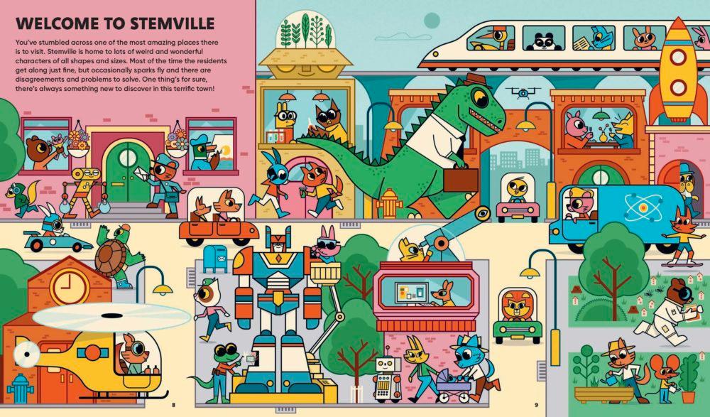 Sách ngoại văn: STEMville - The Bee Connection