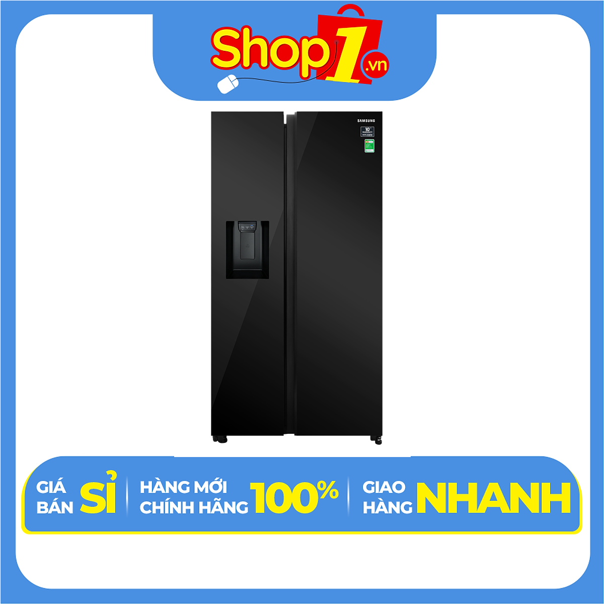 Tủ lạnh Samsung Inverter 617 lít RS64R53012C/SV - Chỉ giao tại HN