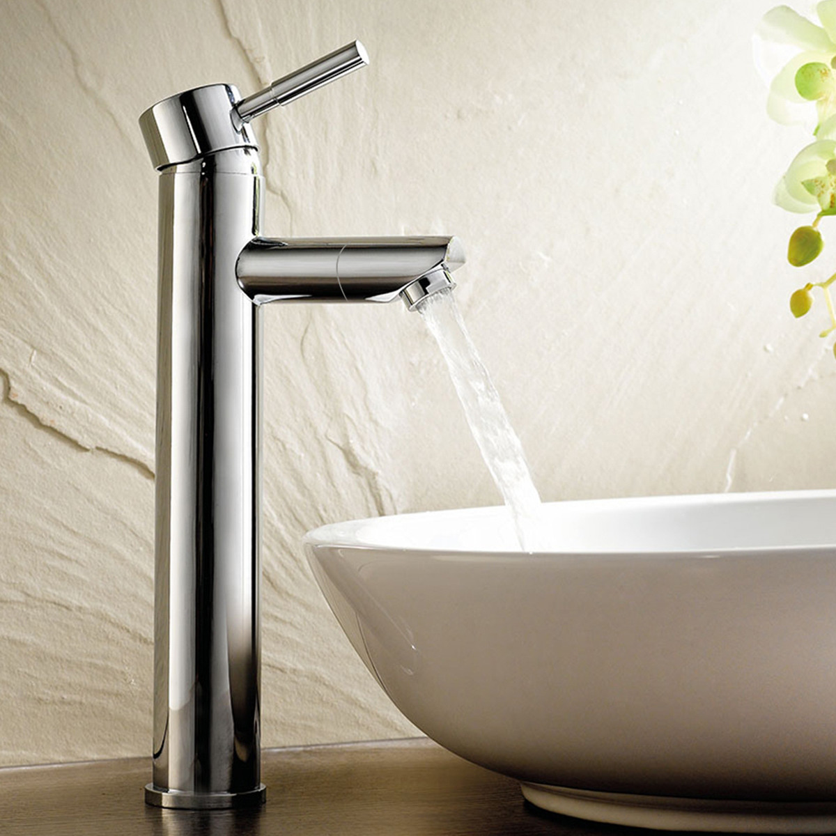 Vòi Lavabo điếu nóng lạnh Eurolife EL-T020 (Trắng bạc)