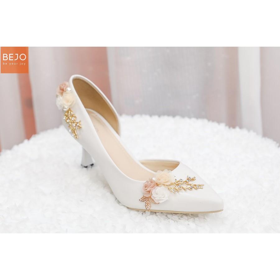 GIAY CƯỚI - GIÀY CÔ DÂU BEJO H51.05 THUYEN HOA - WEDDING SHOES