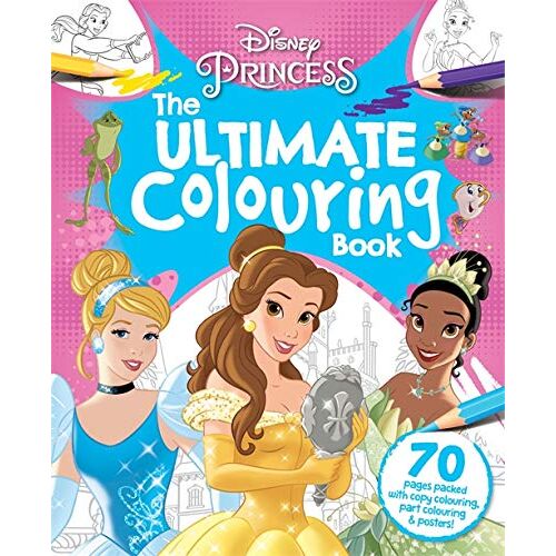 PRINCESS: The Ultimate Colouring Book (Mammoth Colouring DN)