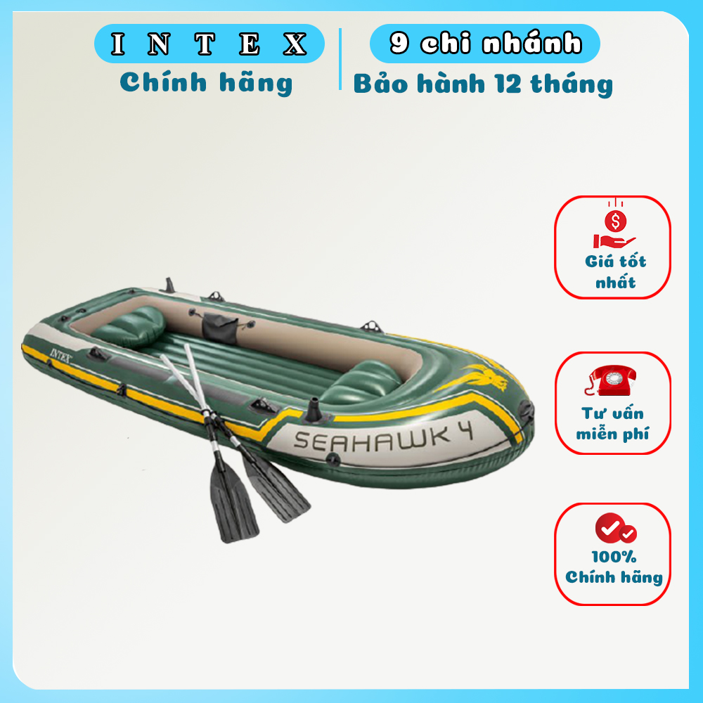 Thuyền bơm hơi 68351 - Thuyền Seahawk 4 người