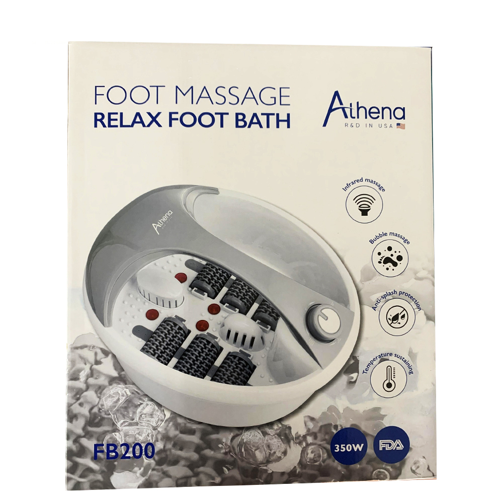 Bồn ngâm chân hồng ngoại cao cấp Athena FB200