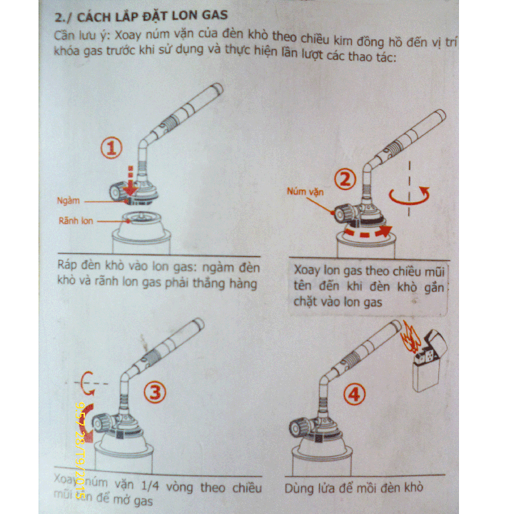 Dụng Cụ Khò Hàn 2104 Ống Đồng