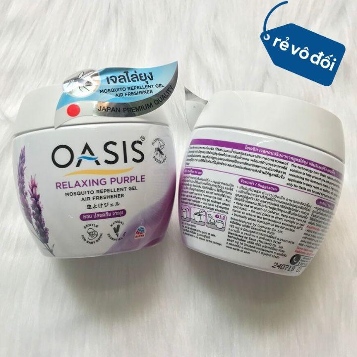 Gel thơm phòng đuổi muỗi Oasis 180g Thái Lan