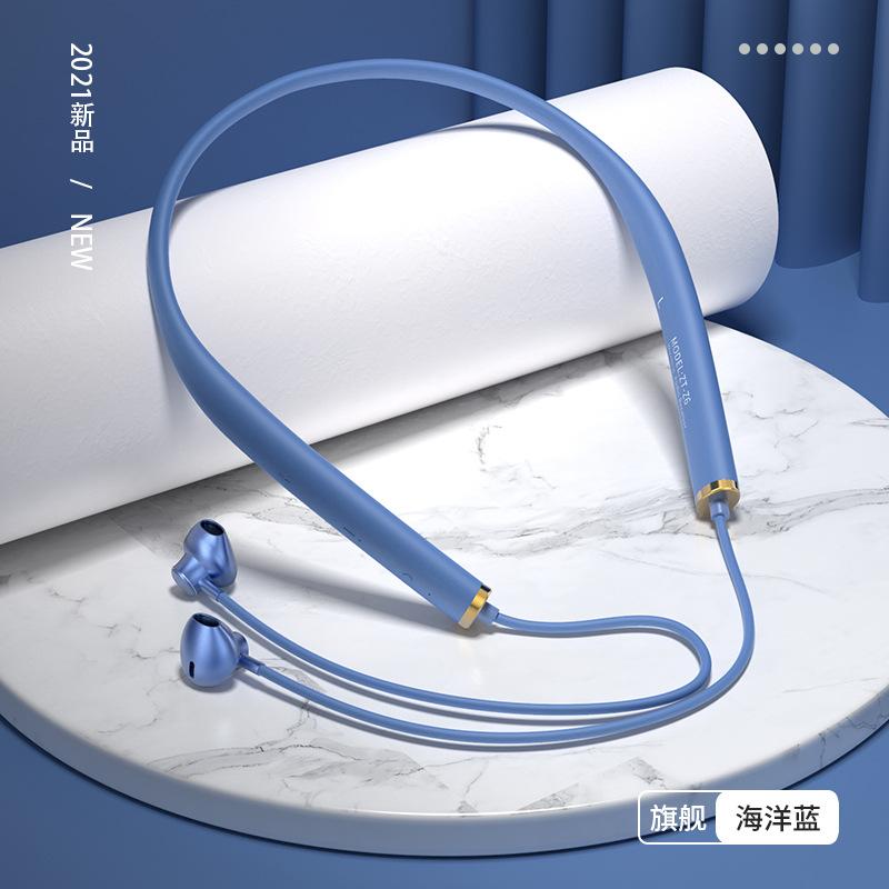 Giao hàng nhanh tai nghe bluetooth không dây đeo cổ chip Qualcomm giải mã loại bán nhét tai thời lượng pin dài phù hợp cho Apple