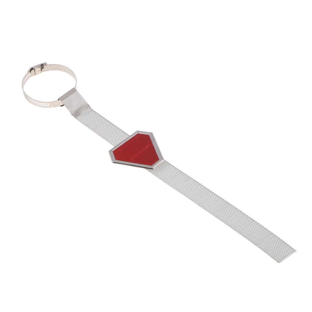 2 Pieces Car Anti-Static Strap, Reflective Earth Belt Safety Ground Wire for