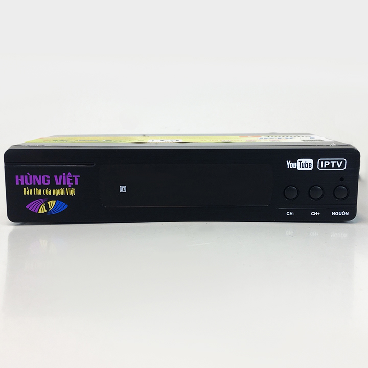 Đầu thu kỹ thuật số DVB-T2 Hùng Việt TS-123 kết nối được Youtube, IPTV - Hàng Chính Hãng