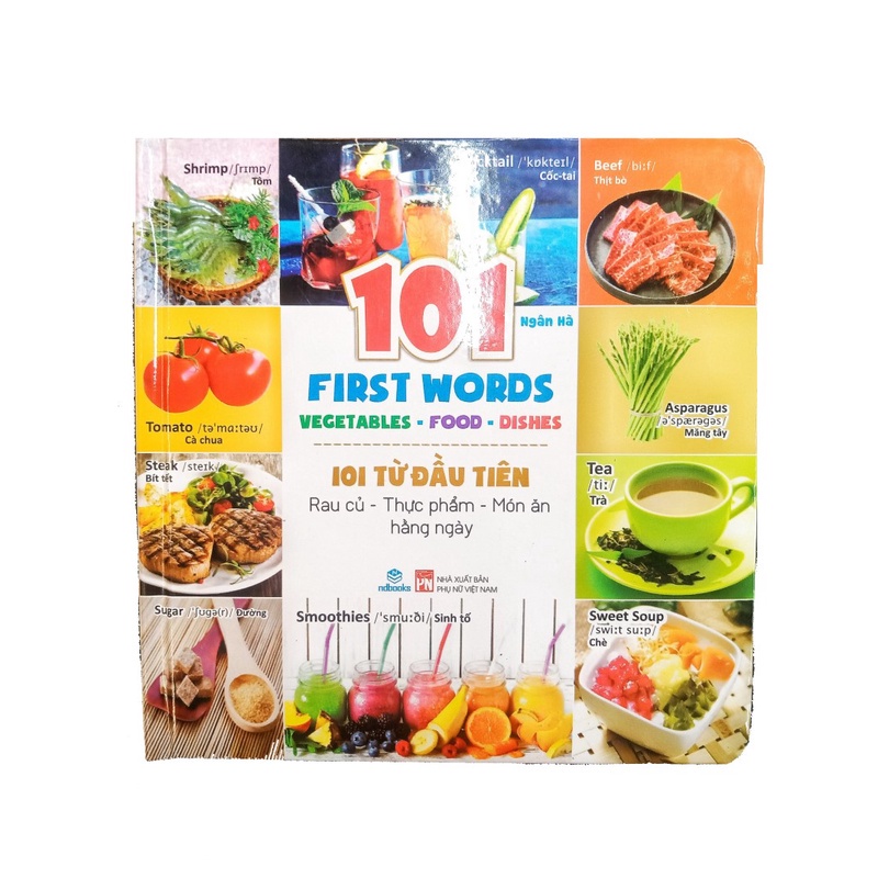 Sách - 101 First Words - 101 Từ đầu tiên - Song ngữ Anh - Việt - ndbooks