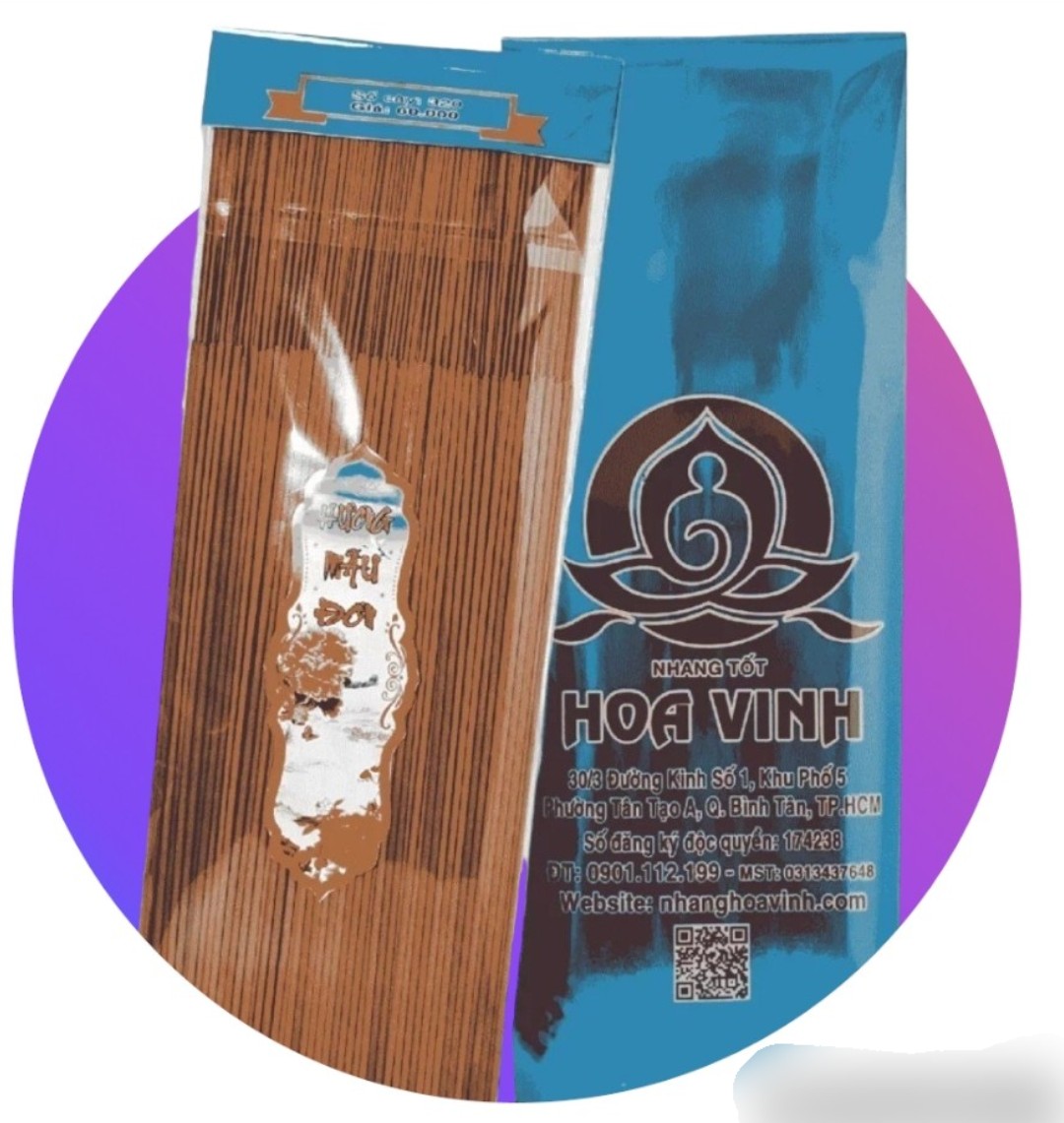 NHANG HOA VINH CHÍNH HÃNG 75K - 5 THẺ - LỰA CHỌN 5 MÙI - LOẠI 4 TẤC