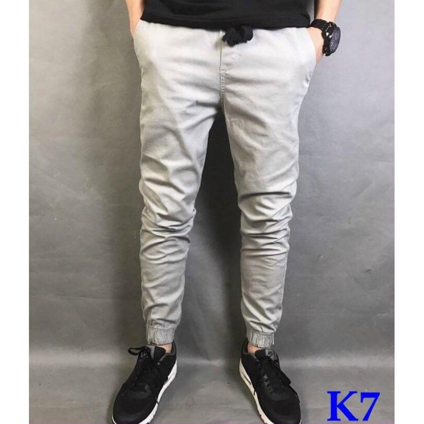 Quần Jogger Kaki nam Ống Bó Thun tui Khóa Zip phong cách thể thao đường phố,( ️ ẢNH CHỤP THẬT ️) Quan jogger kaki nam nữ vải mềm thoải mái có túi rộng,màu sắc dễ mix áo- JINS STORE