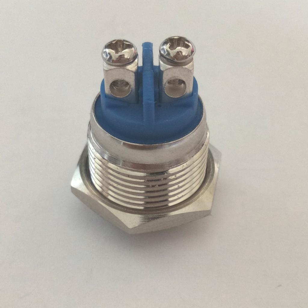 16 Mm Chống Nước Kim Loại Công Tắc Nút Nhấn Nút Khởi Động