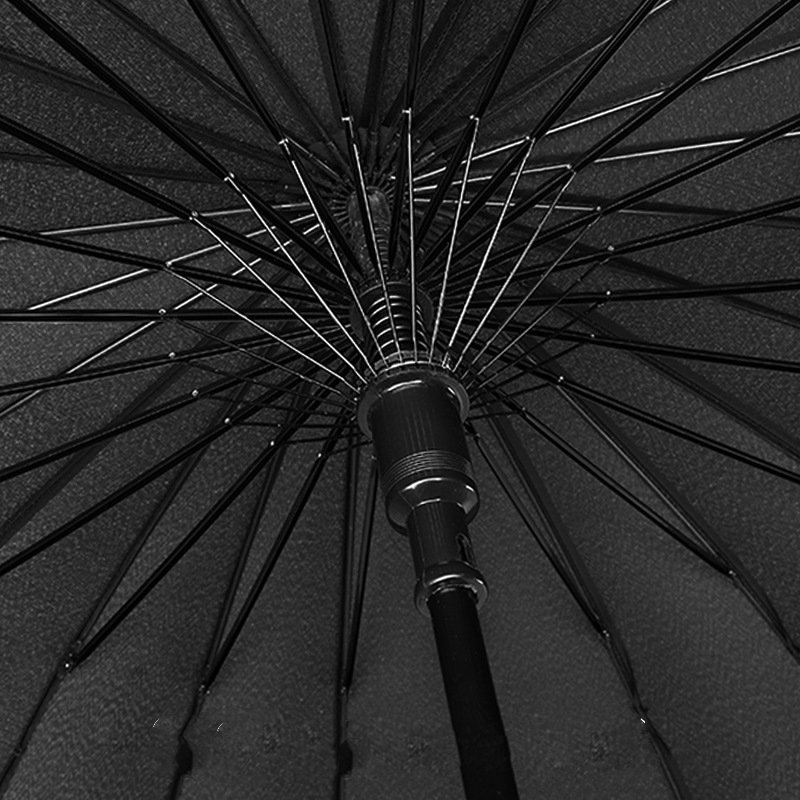 Ô dù đi mưa sân Golf Bussiness 24k Bone Umbrella Large Oversized Windproof FILLE CLAIR