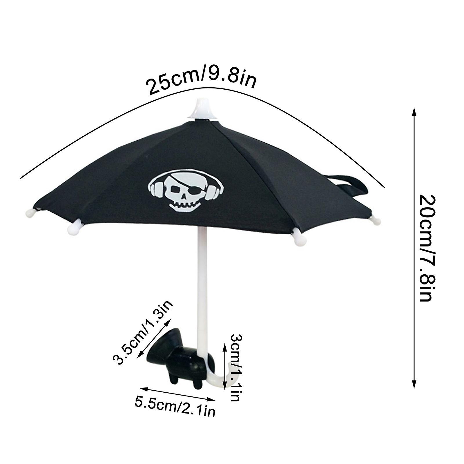 Điện thoại Umbrella Sumping Cup Điện thoại đứng tấm che mặt trời, che nắng mặt trời, tấm chắn nắng đồ chơi vui nhộn