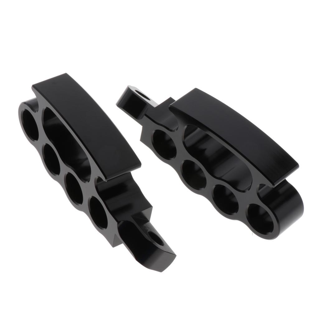 2-Pair Foot Pegs Foot Rest Footpegs Motorcycle Bike Universal For