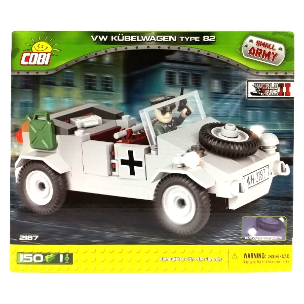Bộ xếp hình xe quân đội VW Type82 Cobi 2187