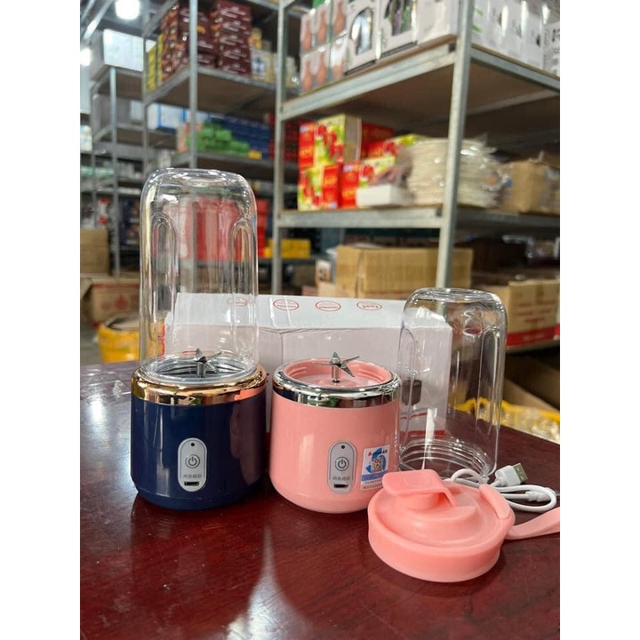 MÁY XAY MINI CẦM TAY 6 LƯỠI JUICING CUP SIÊU TIỆN LỢI, SIÊU GỌN NHẸ