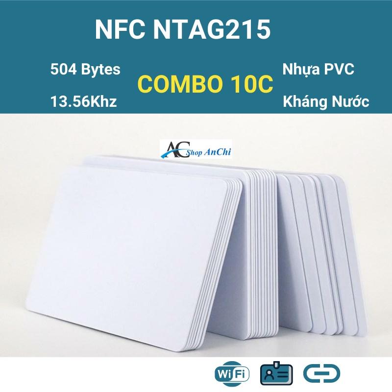 thẻ ntag215 thẻ nfc chip ntag215 làm thẻ thông tin điện tử thông minh metap, taotap giả lập Amiibo