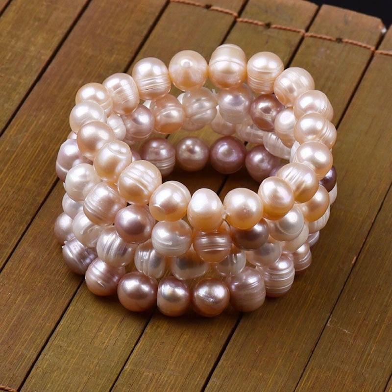 Vòng Tay Hạt 8 Ly Rằn Lõi Thun Co Giãn Dễ Thương - Trường Thịnh Ngọc Trai