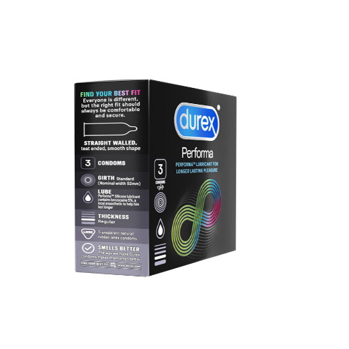 Bcs Durex Kéo Dài Thời Gian Performa (12s) - Chống Xuất Tinh Sớm Cho Nam - Siêu Mỏng - Nhập Khẩu Thái Lan