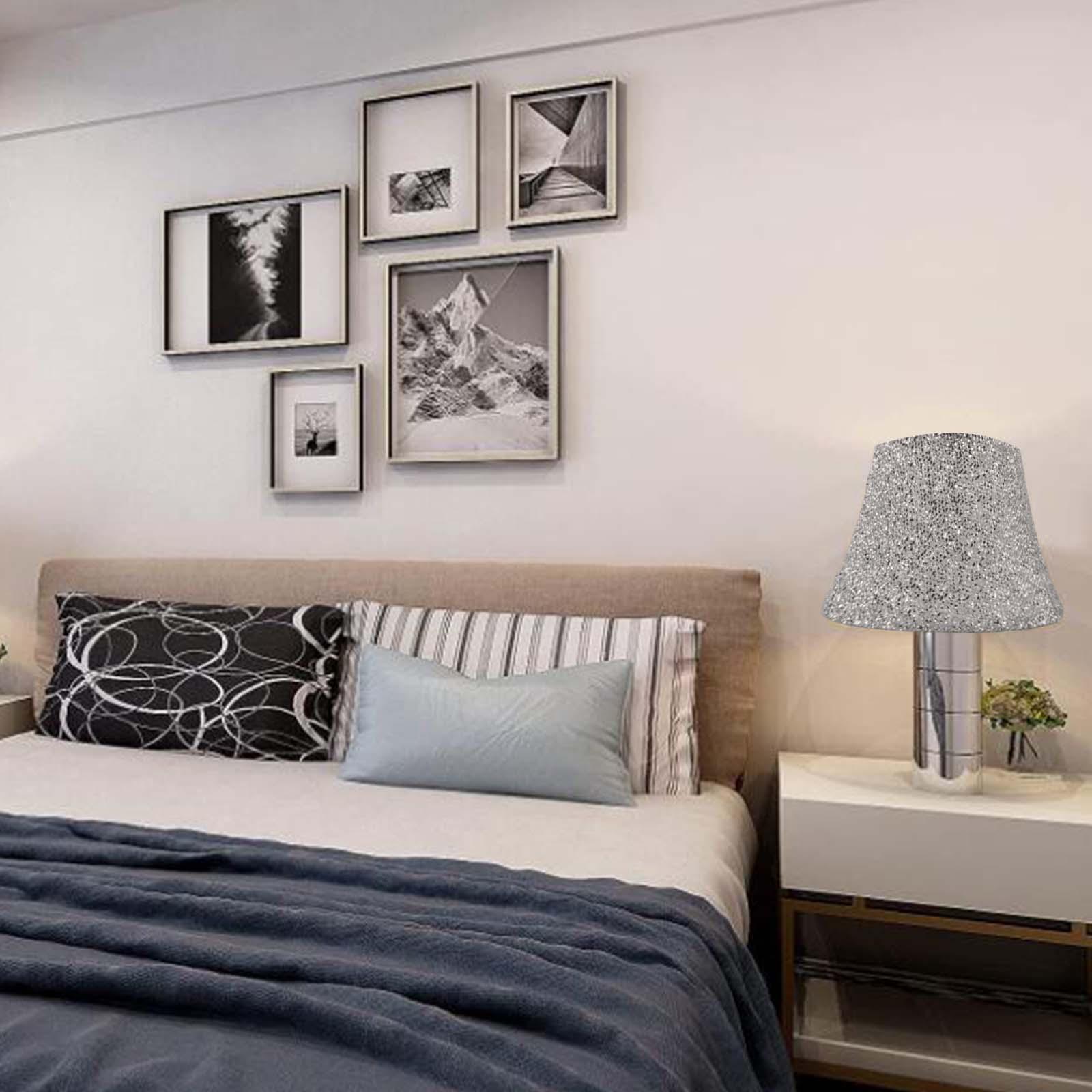 Table Lamp Shade Cover Bedside Light Cover Fabric Cloth Lampshade Drum Shade