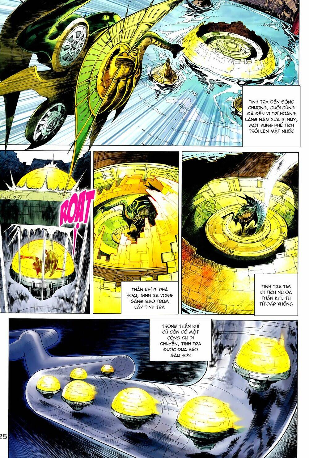 thần binh vấn thiên chapter 9 21